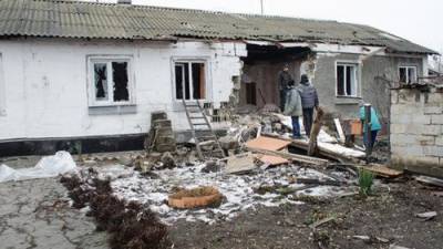 Украинская армия обстреляла район села Петровское