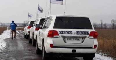 В течение двух дней миссия ОБСЕ зафиксировала более 90 нарушений перемирия на Донбассе