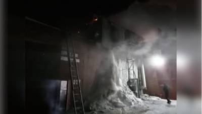 В Новосибирске пожар в гаражном комплексе унес жизни четырех человек