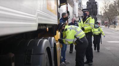 В Лондоне прошла акция протеста краболовов