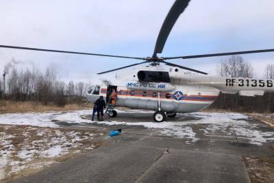Для спасения жизни пациента из Тверской области ночью пришлось вызывать вертолёт