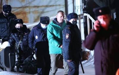 Алексея Навального отправили в «Матросскую тишину»