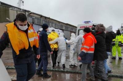 Спасатели нашли тела всего трех погибших моряков судна "Арвин" вблизи Турции