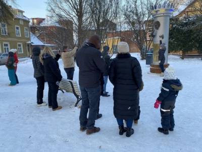 Скандальный памятник Яаку Йоале простоит в Эстонии ещё неделю