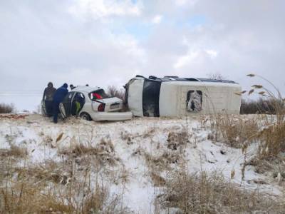 Под Астраханью автоледи разбилась насмерть, обгоняя ГАЗель похоронной службы