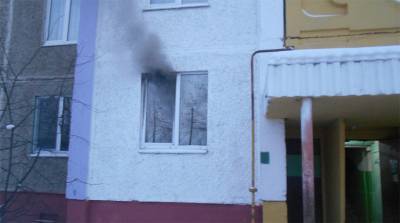 В Мозыре при пожаре дома спасли четырех взрослых и двух детей