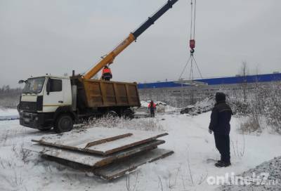 В Янино начались ремонтные работы на водонапорном коллекторе у «МПБО-2»