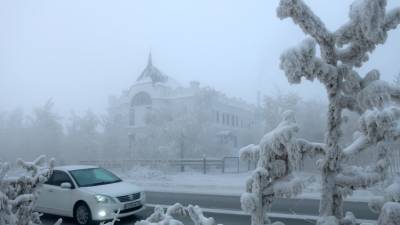 В Якутии температура упала до -60 градусов - mir24.tv - респ. Саха - район Таттинский