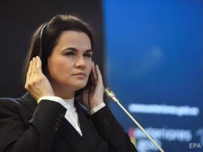 Тихановская захотела безопасно вернуться в Беларусь. Она назвала срок проведения новых выборов в стране