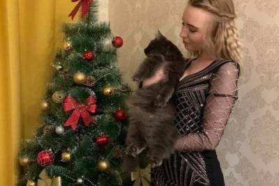 Хозяйка кота, найденного в Ярославской области, загадала желание на Новый Год