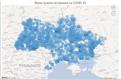 Минздрав создал карту пунктов бесплатного тестирования на COVID