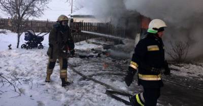 В Днепропетровской области во время пожара погиб ребенок