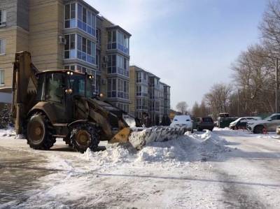 С ростовских улиц вывезли 15 тысяч тонн снега