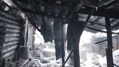Теща сгорела в доме зятя в Мордовии