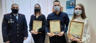 Сотрудники ГИБДД поблагодарили петрозаводчан, задержавших пьяного водителя