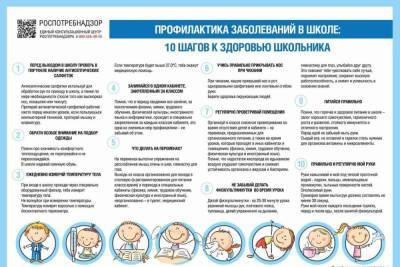 Детям Тверской области рассказали, как не заболеть в школе