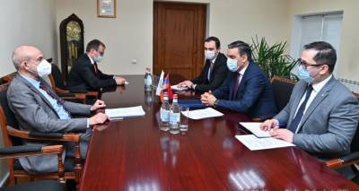 Арман Татоян обсудил с послом Германии вопрос армянских пленных
