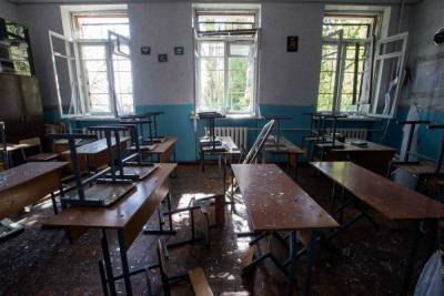 Human Rights Watch: В Донбассе обстрелами разрушаются школы и образовательные учреждения