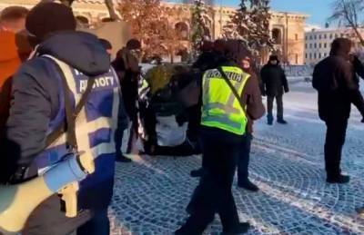 «Фашисты, полиция — одна коалиция»: подозреваемый в убийстве Бузины одобрил разгон антифашистского митинга в Киеве