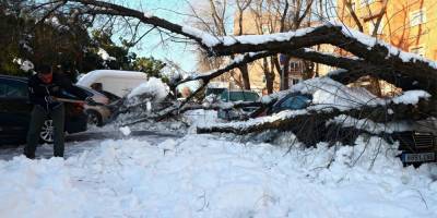 Аномальные снегопады в Испании: правительство объявило Мадрид зоной бедствия