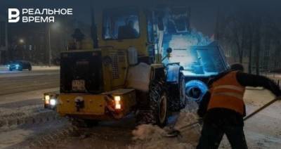 В Казани организовали 17 мест временного складирования снега из-за перегруженности основных пунктов