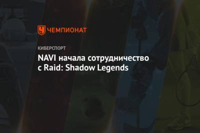 NAVI начала сотрудничество с Raid: Shadow Legends