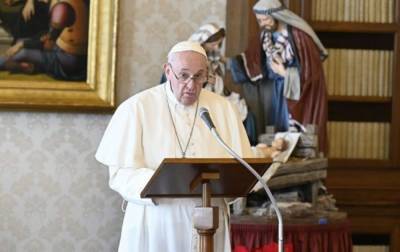 Папа Франциск выступил с новогодним обращением, несмотря на проблемы со здоровьем