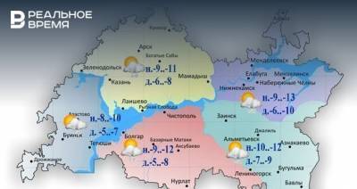 В Татарстане прогнозируются небольшой снег и туман