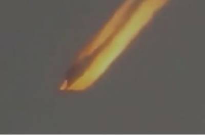 В небе над Вирджинией видели загадочный огненный метеор