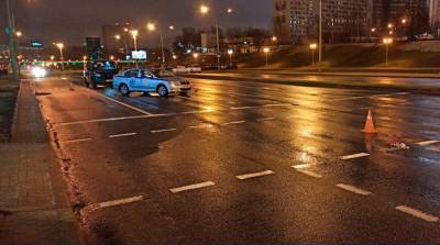 На пр.Машерова в Минске нетрезвый пешеход попал под колеса авто