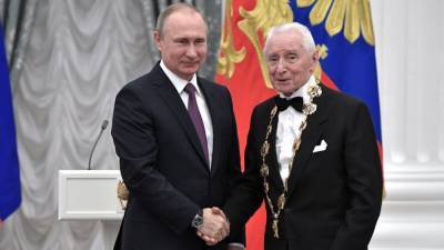 Хореограф Григорович получил поздравления от Путина