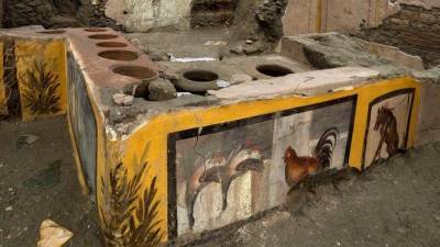 Античный фастфуд. В Помпеях открыли древний ресторан быстрого питания