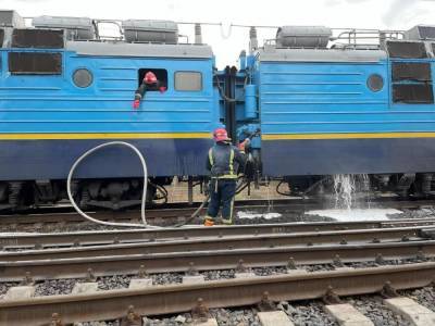 В Ровенской области на ходу загорелся поезд Николаев – Рахов