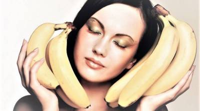 Питательная банановая маска для кожи лица