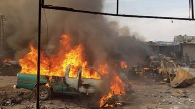 Террористы подорвали заминированный автомобиль в сирийском городе Рас-эль-Айн
