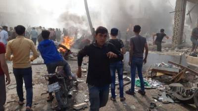 Мощный взрыв прогремел в сирийском городе Рас аль-Айн - riafan.ru - Сирия - провинция Хасака - Расы
