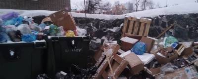 Регоператор в Новосибирске не вывозит мусор из-за морозов