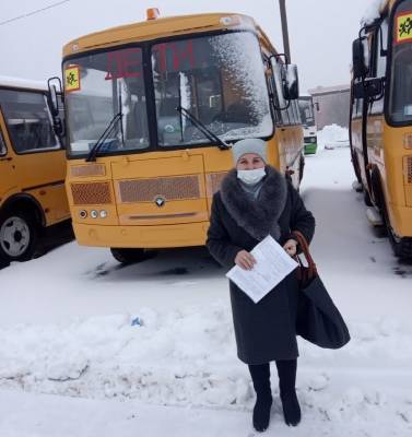 В Смоленской области в Красновскую школу поступил новый автобус