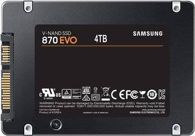 Samsung обновит линейку твердотельных накопителей SSD 870 Evo