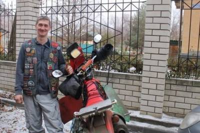 Знаменитый байкер из Екатеринбурга приехал в Волгоград