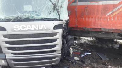 Массовое ДТП с грузовиками произошло в Кировской области
