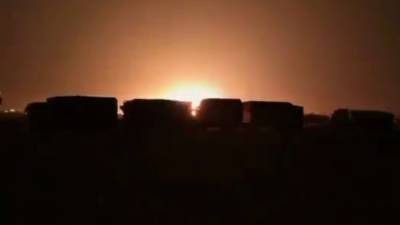 Появилось видео взрыва на севере Сирии