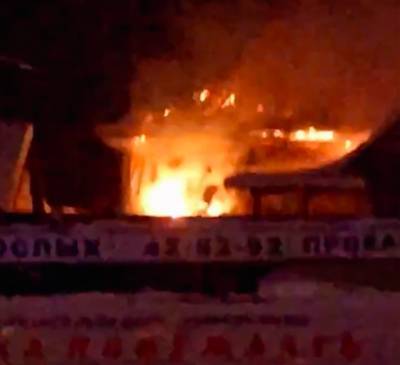 На конном центре "Аврора" в Коми случился пожар