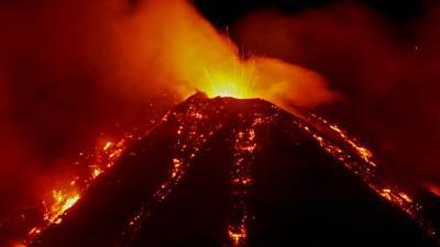 В Италии проснулся вулкан Этна