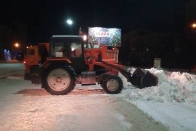 С улиц Ульяновска за ночь вывезли более 2 тысяч тонн снега