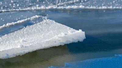 Сотрудники МЧС спасают оказавшихся на льдине рыбаков на Сахалине
