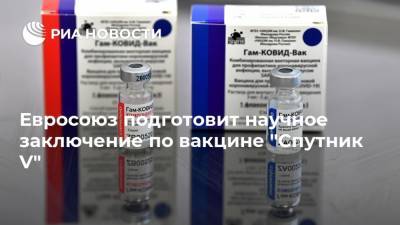 Евросоюз подготовит научное заключение по вакцине "Спутник V"