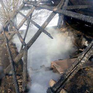В запорожском поселке произошел пожар в частном доме. Фото