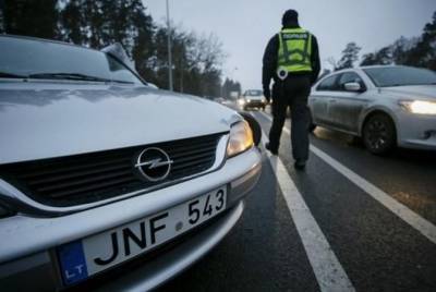 Полиция начала штрафовать водителей «евроблях»