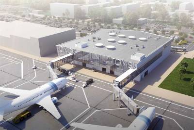 Весной 2021 года в аэропорту «Богашево» начнется строительство нового терминала